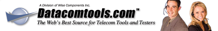 Datacomtools: The webs best source for telecom tools and testers