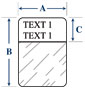 Brady IDXPERT label for Cat5 cable