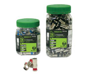 Greenlee F-Style compression Connectors