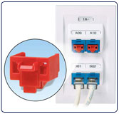 Panduits RJ45 Jack Blockout Device