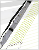 Labor Saving Devices - 81-600 - Creep-Zit Compact 24ft. - Threaded Connector Wire Running Rod Kit