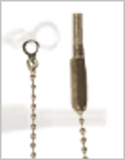 Labor Saving Devices - SBTM - Creep-Zit Male Threaded Ball Chain Tip (3-Pack)