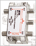 Ideal Industries - 85-334 - Satellite & Digital TV Splitter 4-way