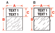 Self-Laminating Cable Markers - Diagram