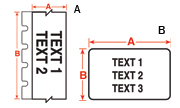 Punch Block & Patch Panel Labels - Diagram