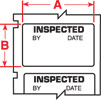 Brady BMP71 Pre-Printed Labels - Diagram Black