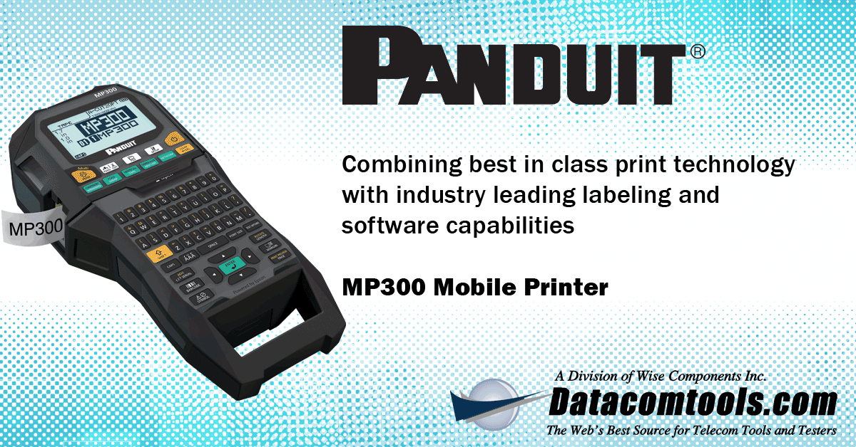 Panduit MP300 Mobile Printer Datacomtools